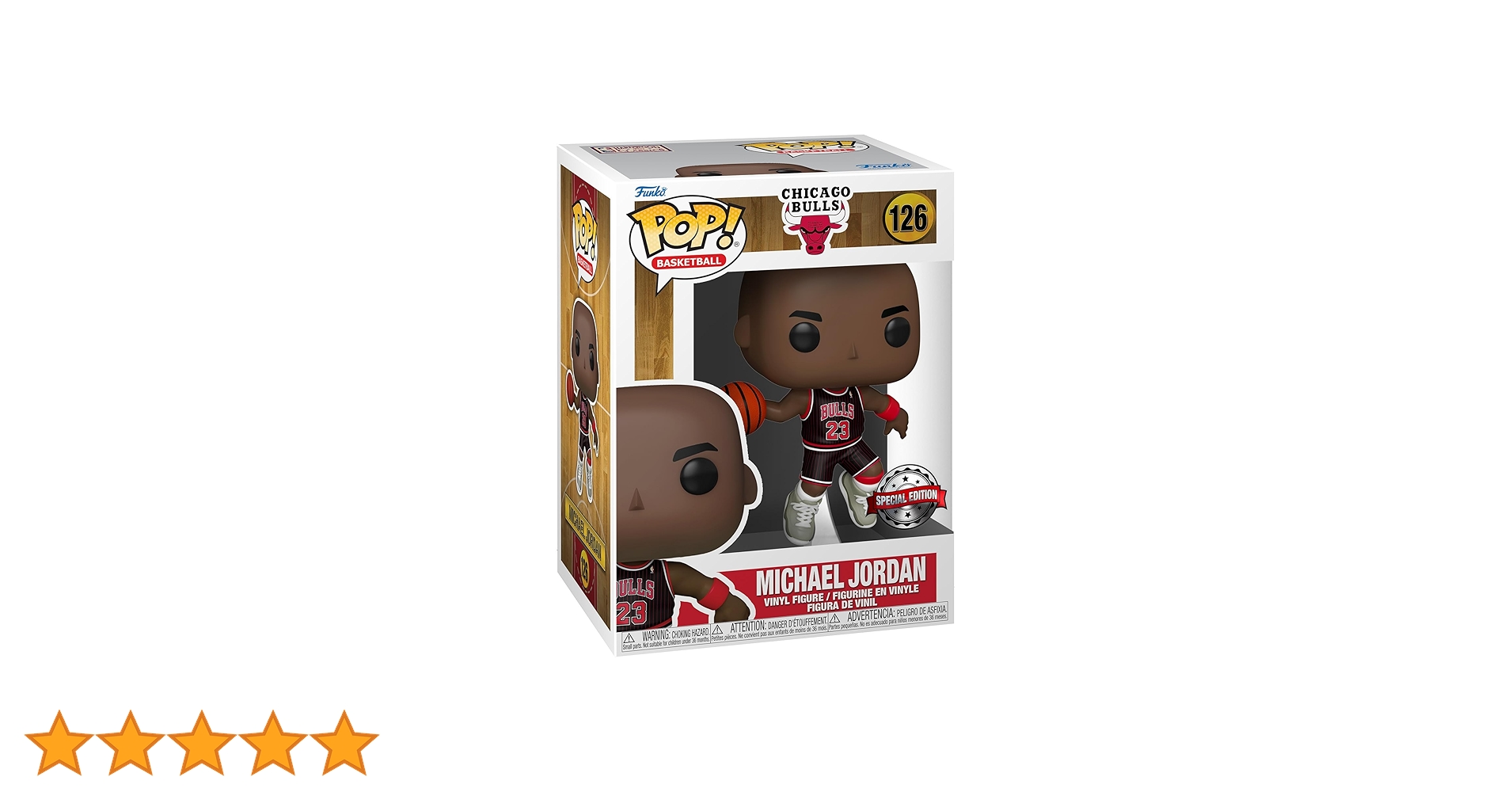 Funko Pop Michael Jordan Bait 126フィギュア新品 Funko NBA Chicago Bulls - Michael Jordan Vinyl Figur 126